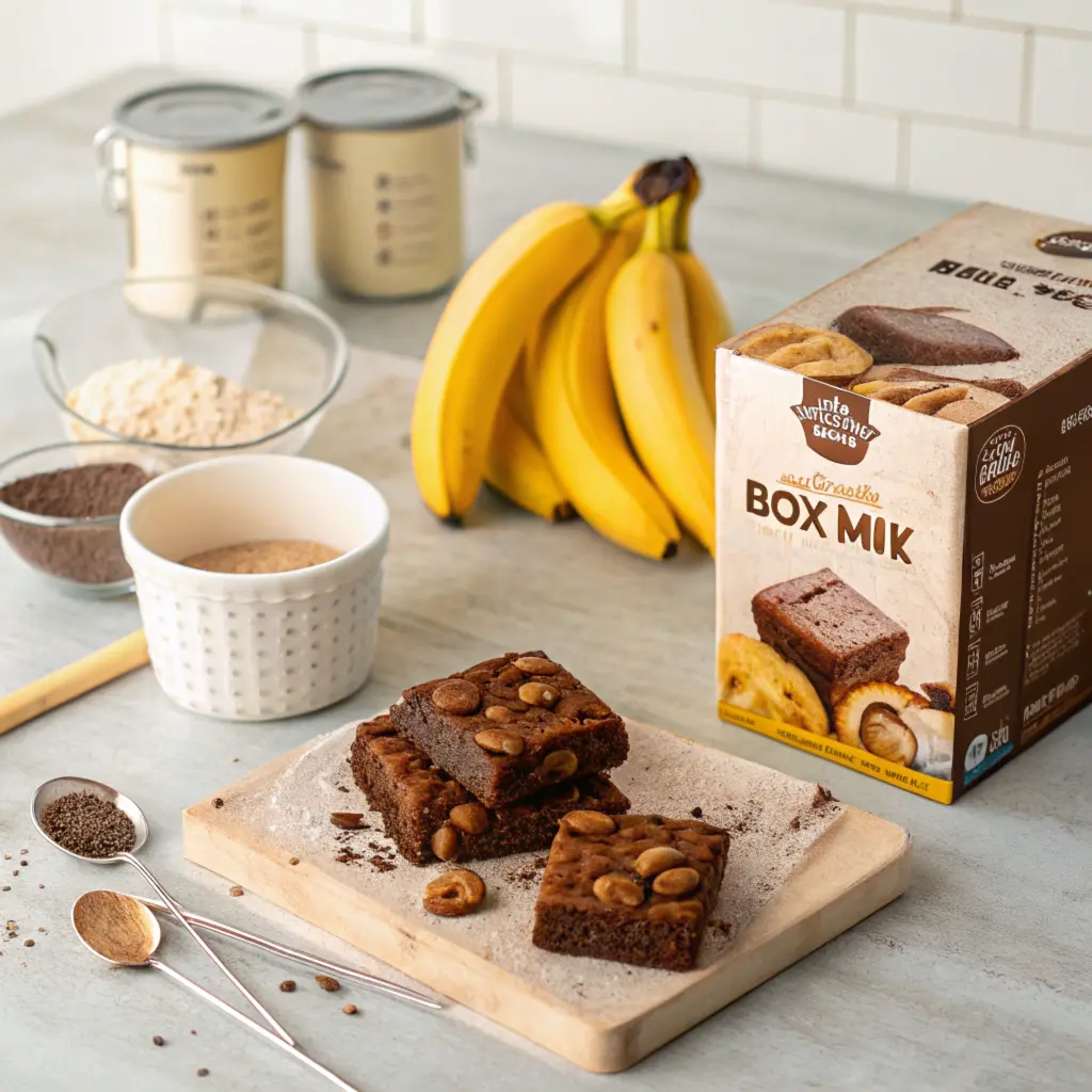 Easy Brownie Box Mix With Bananas Recipe For Cookies (Quick Dessert Everyone Will Love)