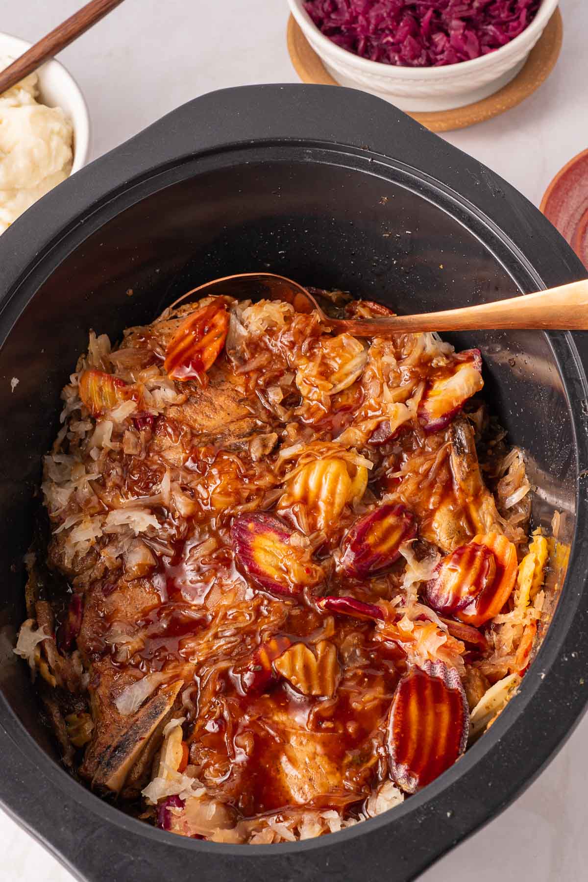 Quick Pork Chops and Sauerkraut Crock Pot for Busy Weeknights