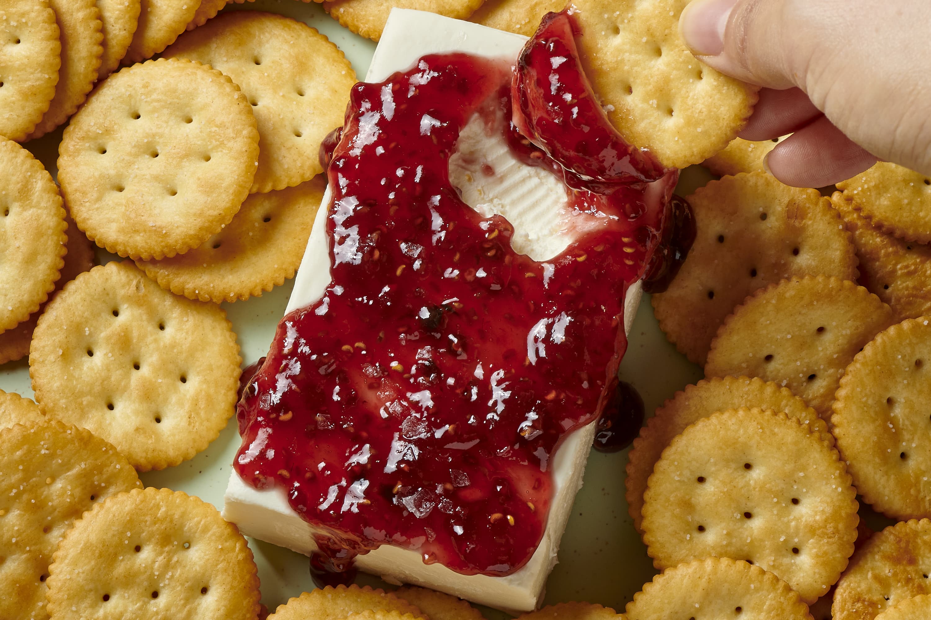 Yummy Raspberry Hot Pepper Jelly: Perfect for Cheese and Crackers