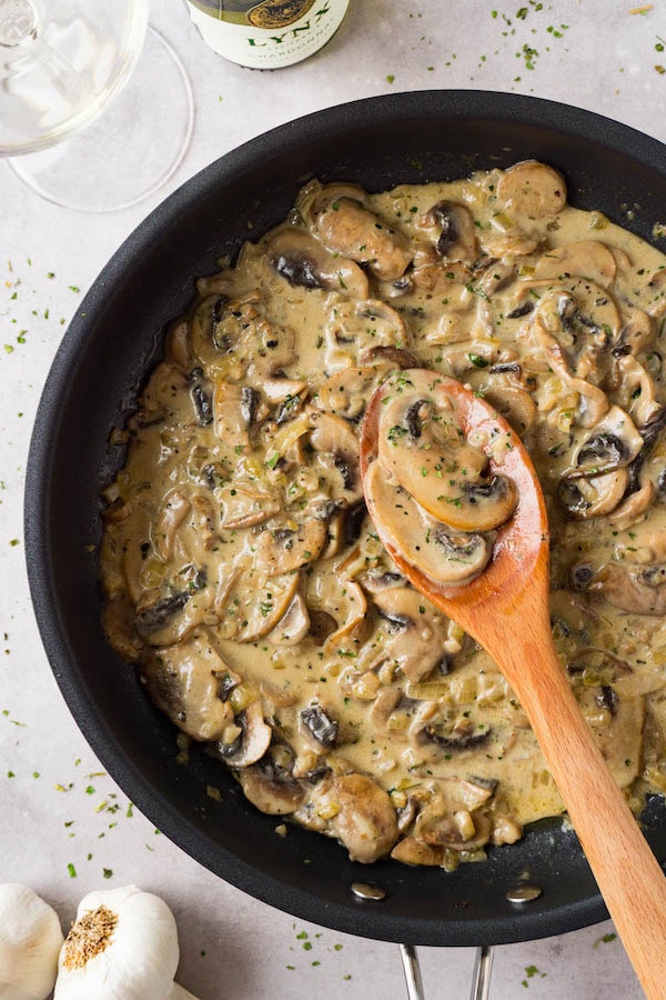 The Best Mushroom White Wine Sauce Recipe Ever