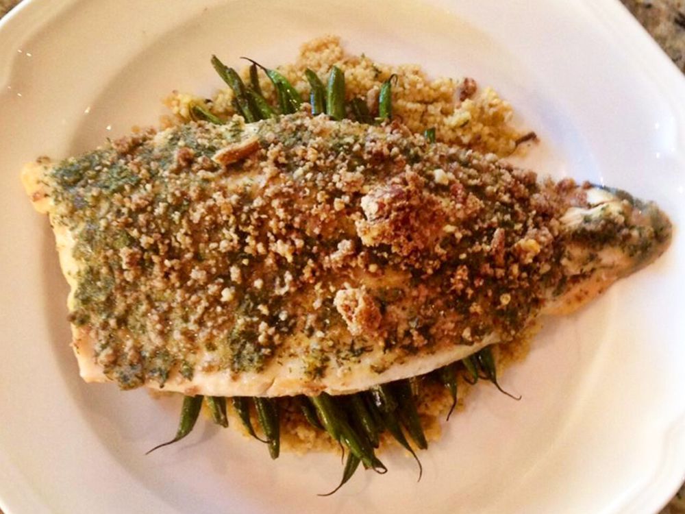 Quick and Simple Pecan Crusted Trout for Weeknight Dinner