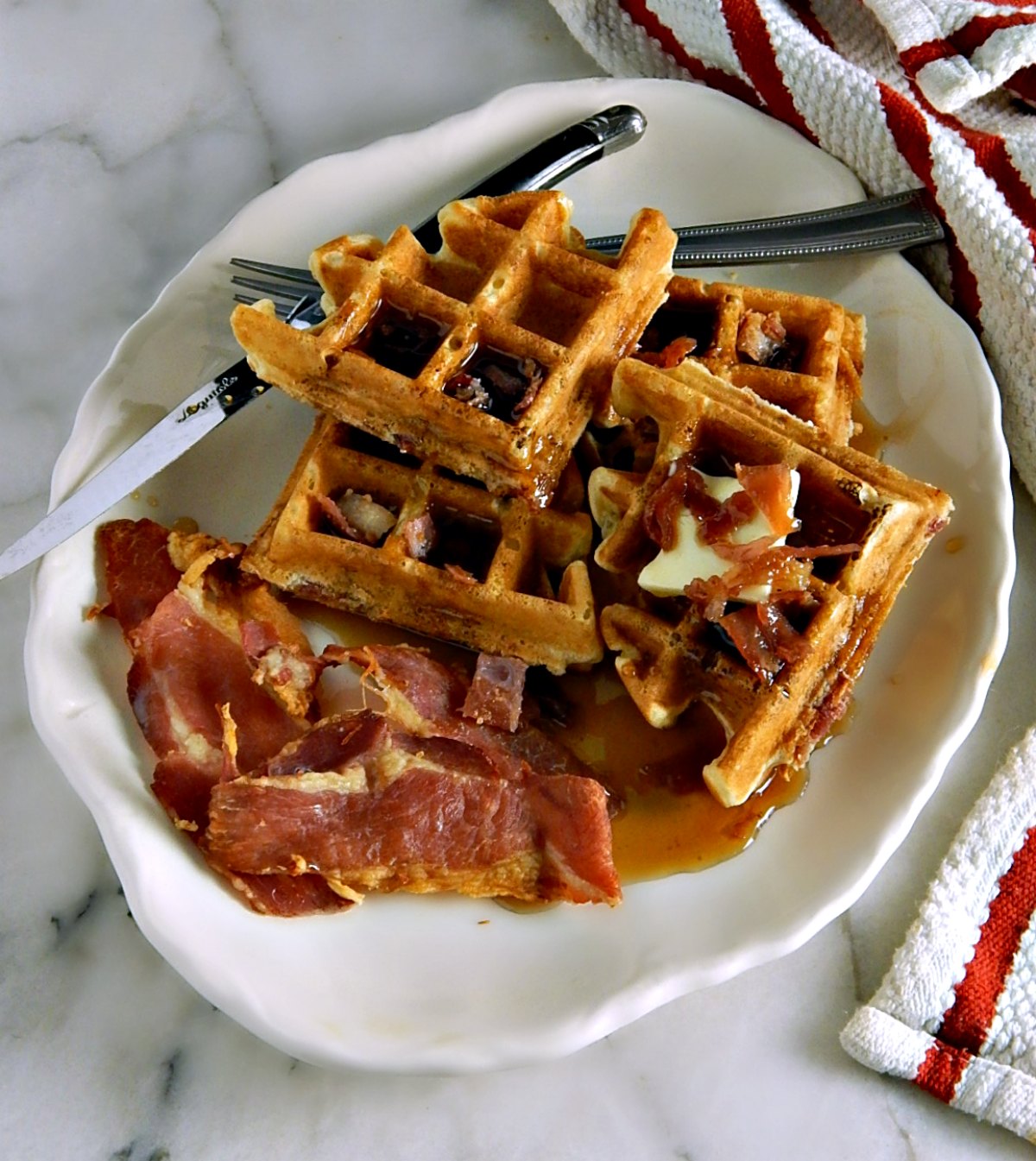 Best Bacon Waffles Ever: Crispy, Fluffy, and Full of Flavor