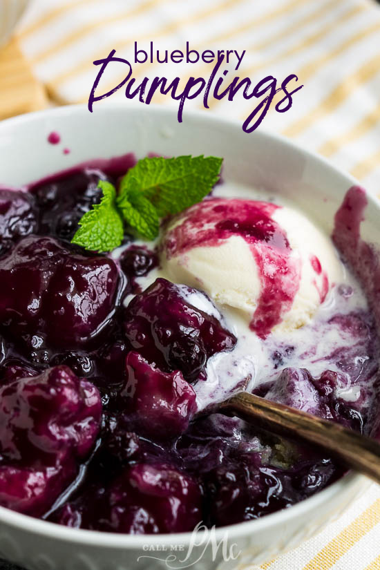 The Best Blueberry Dumplings Recipe for Dessert Lovers