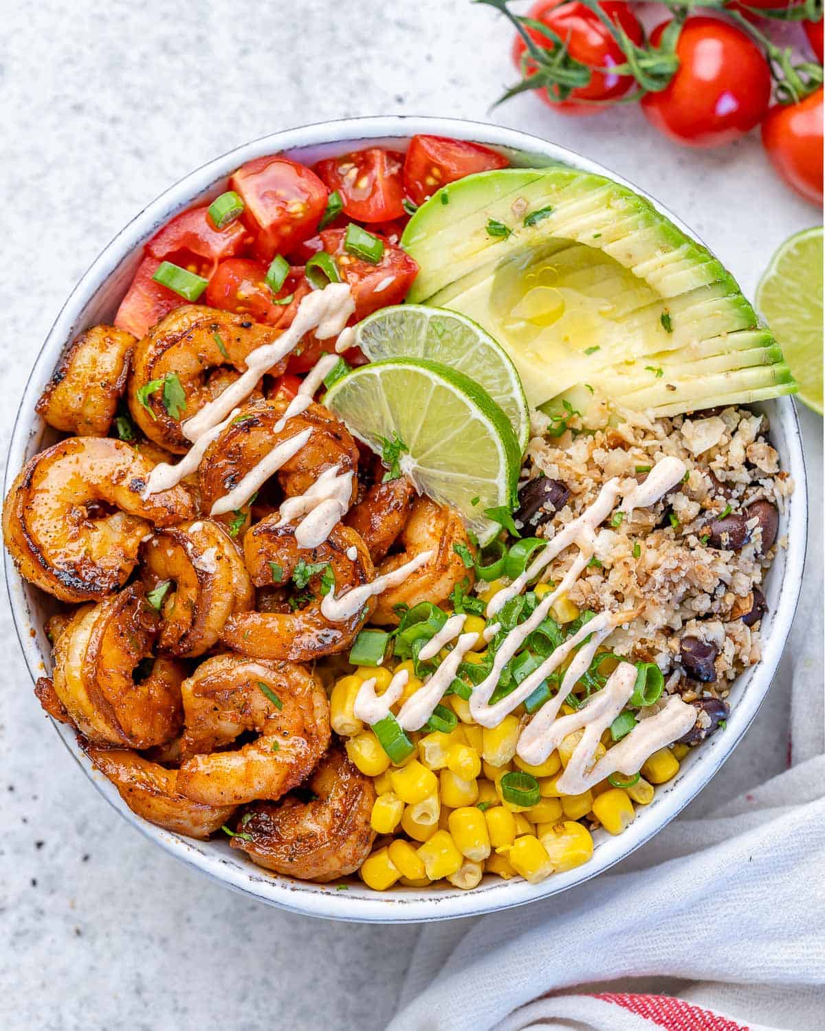 Healthy shrimp burrito recipe (low-calorie and full of flavor)