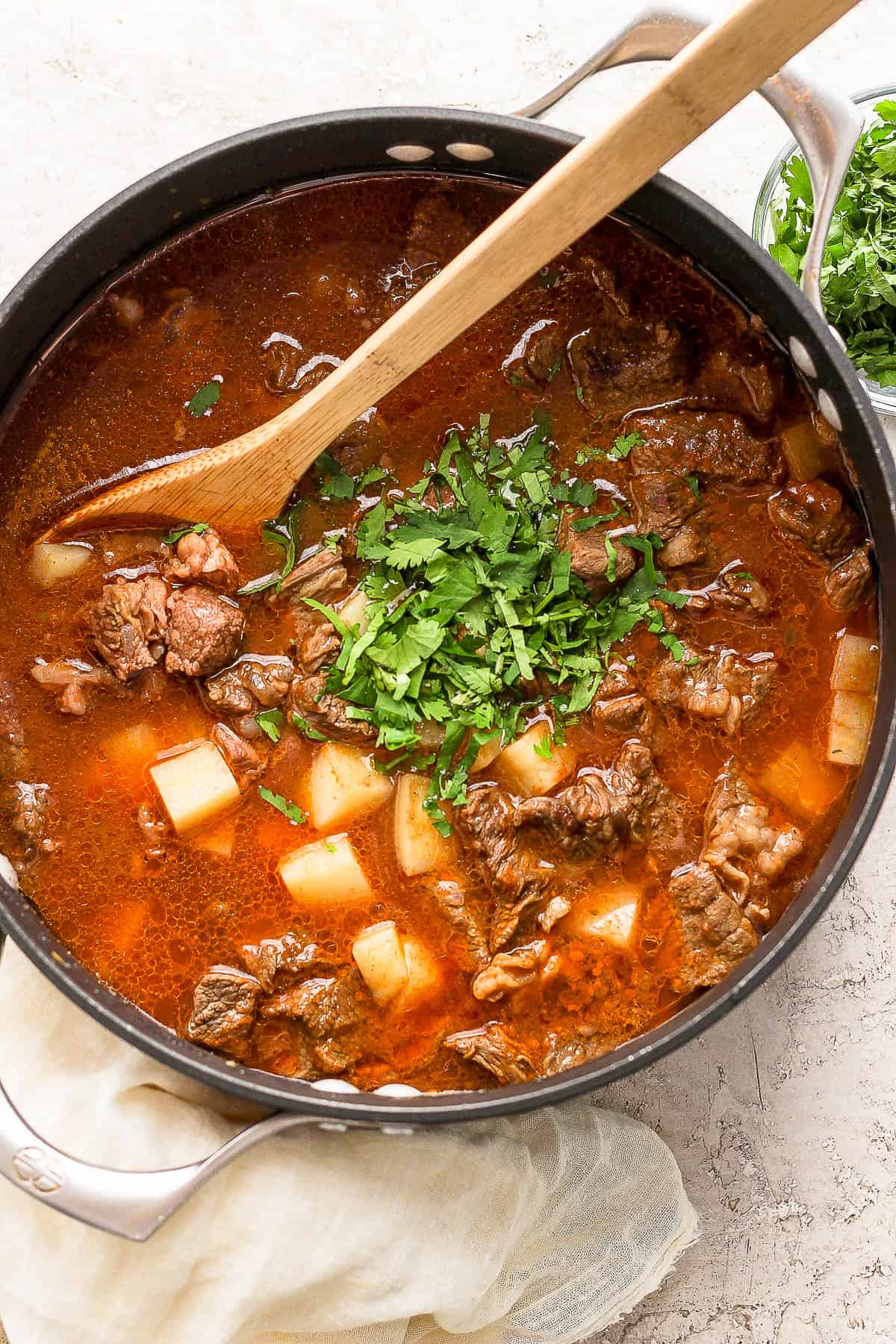 Authentic carne con papas recipe(Traditional way to make this classic)