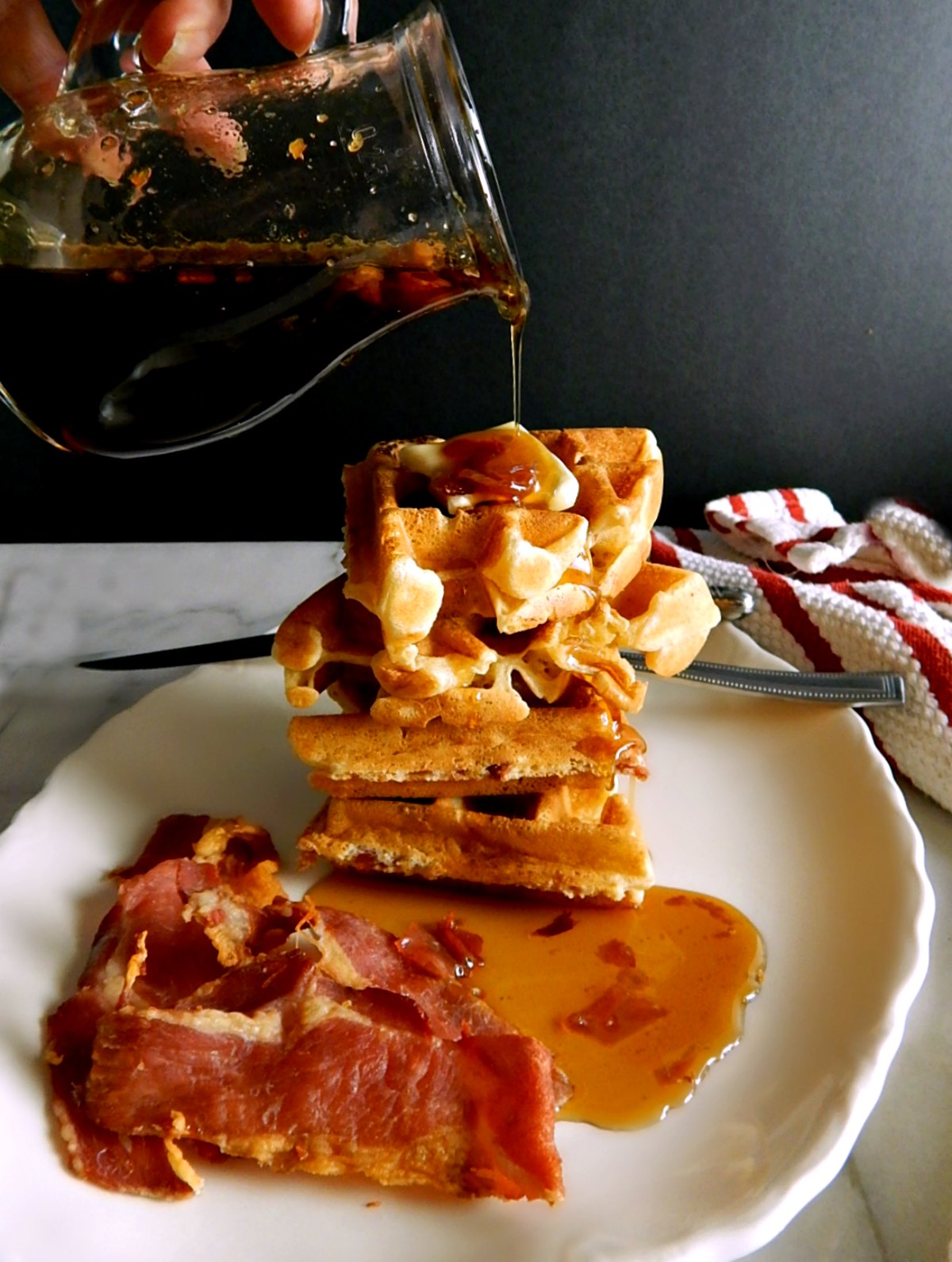 Best Bacon Waffles Ever: Crispy, Fluffy, and Full of Flavor