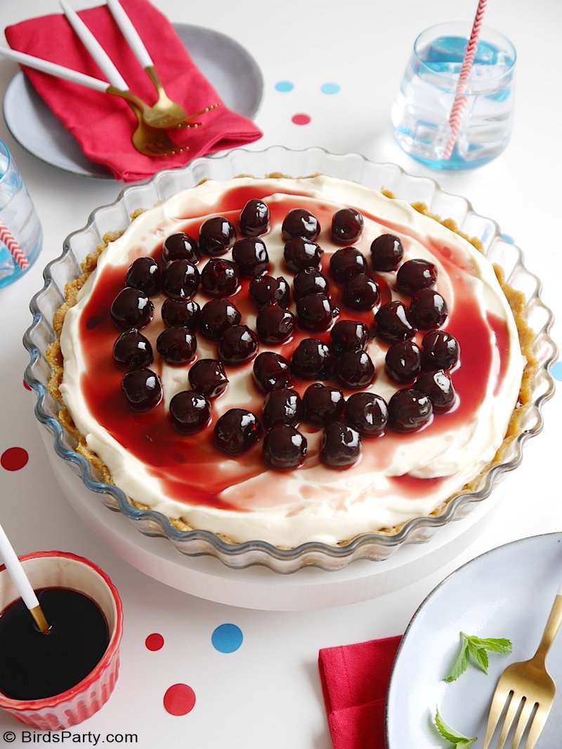 No-Bake Cherry Cheesecake: The Perfect Summer Dessert