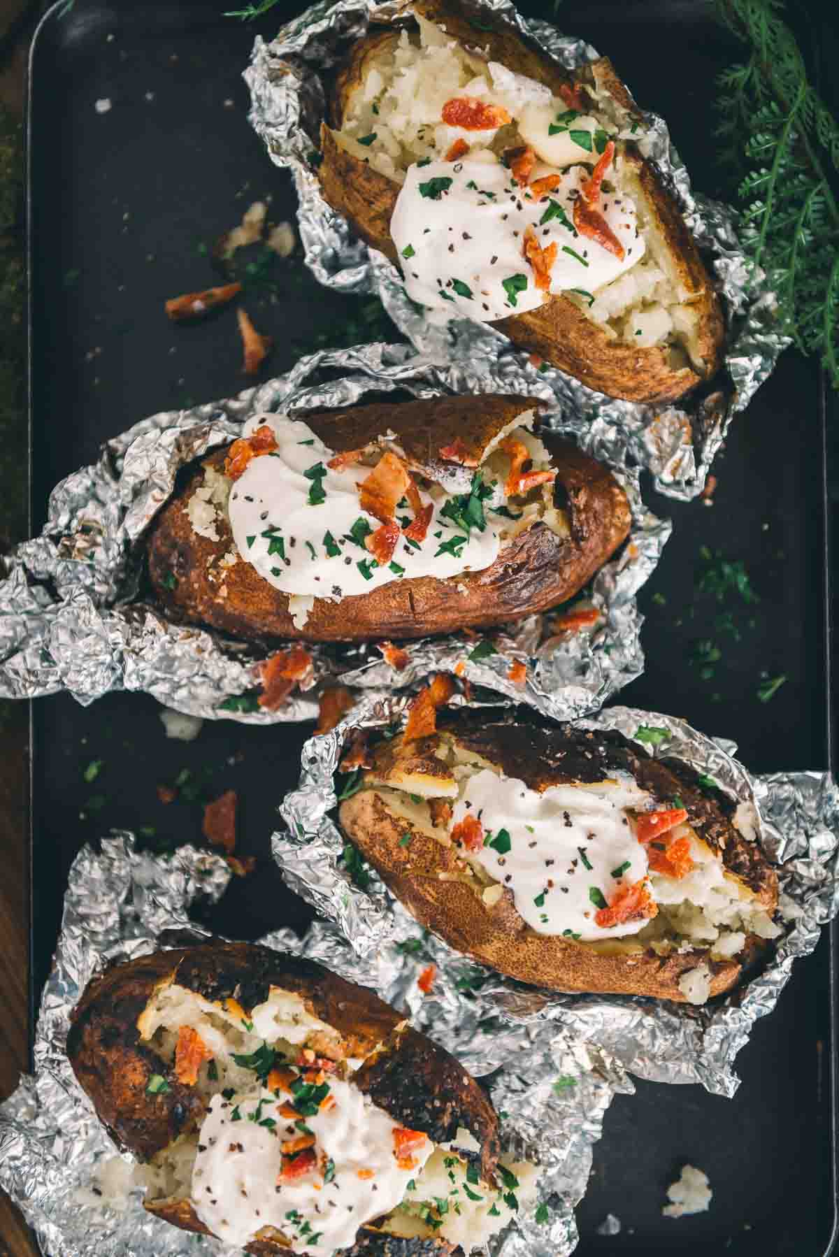 Delicious Baked Potato on Campfire: Your New Camping Favorite