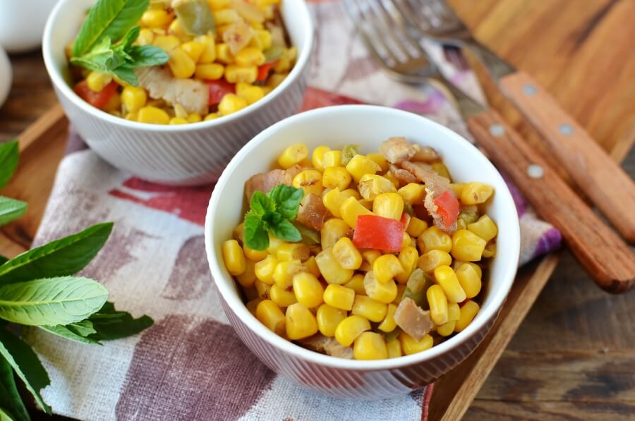 How to cook Corn OBrien? Learn the best way to make this classic!