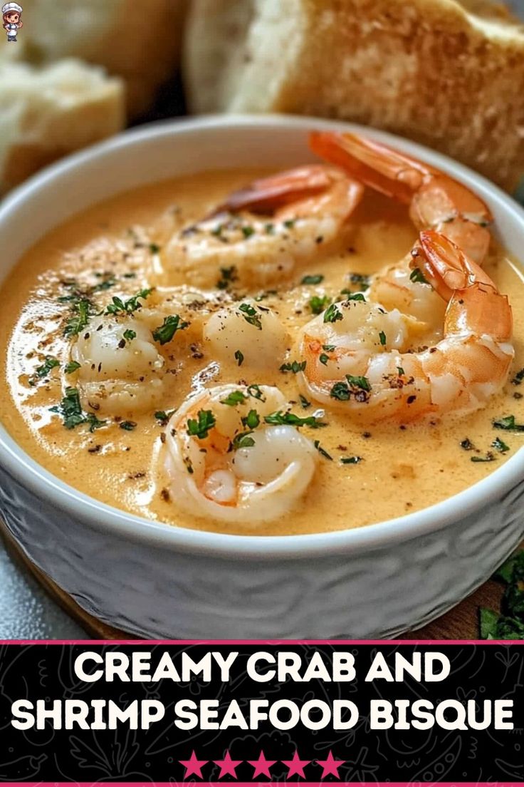 Delicious Crab and Shrimp Bisque: A Simple Seafood Delight