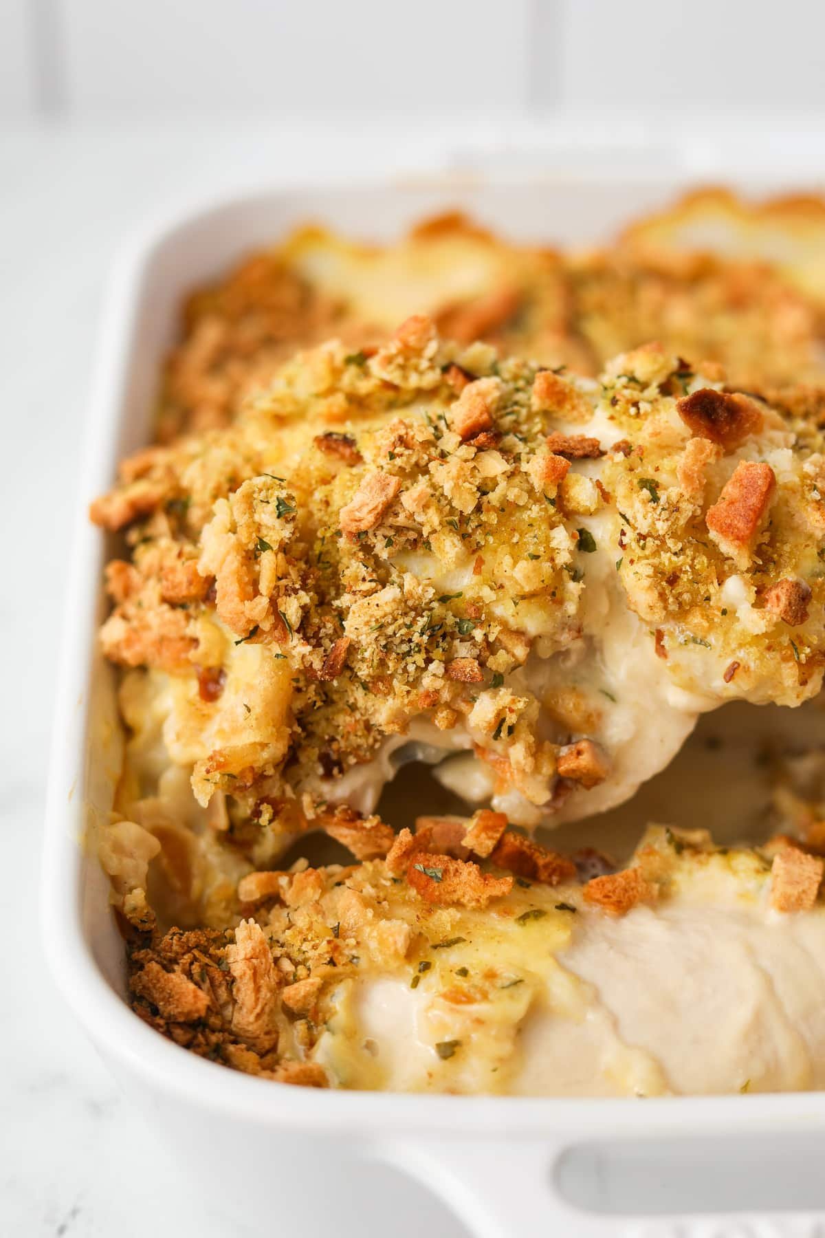 Chicken and Swiss Casserole for Dinner (A Family-Favorite Youll Love)