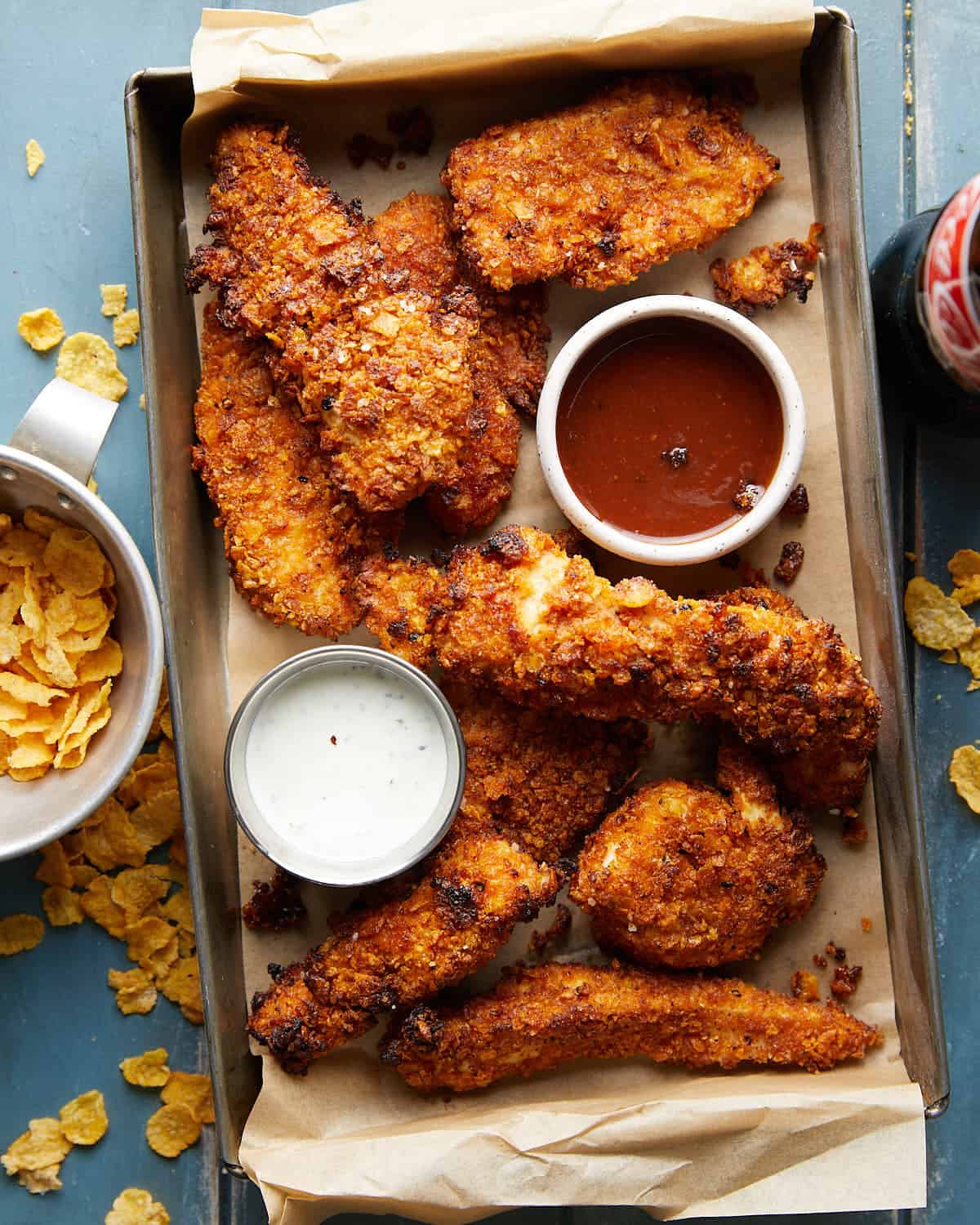 Protein-Packed Chicken Tenders: Corn Flakes Air Fryer Recipe