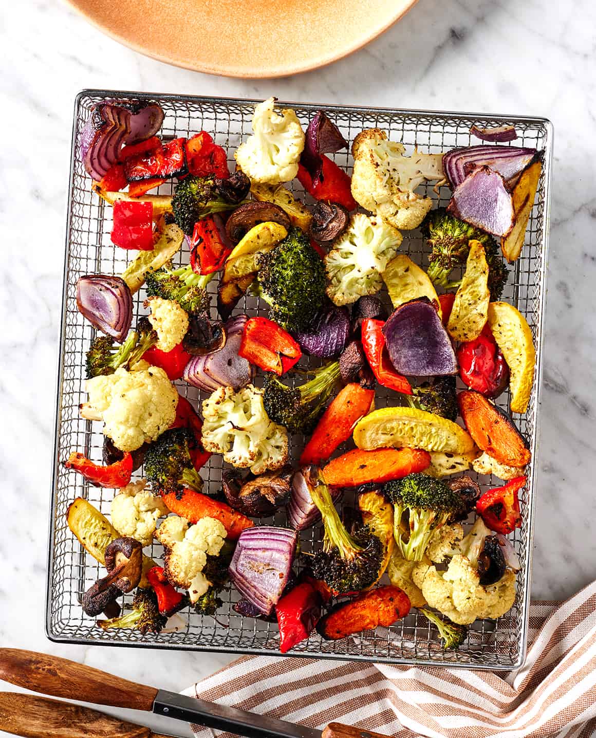 Make Yummy Roasted Vegetables in Air Fryer, It Is a Simple Step by Step Tutorial